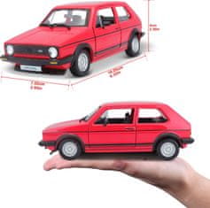 Burago B 1:24 Volkswagen Golf MK1 GTI rdeča 18-21089