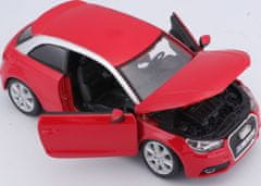 BBurago Audi A1 rdeča 1:24