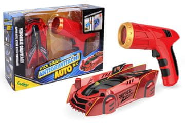 ROCK BUGGY Antigravitacijski RC avto z laserjem 15 cm rdeč - angleška embalaža