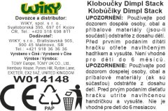Fat Brain Debeli možgani zlaganje klobukov Dimpl Stack
