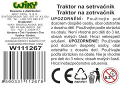 Traktor z vleko 42 cm