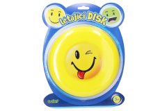 Smajliček z letečim diskom 19 cm - češka embalaža