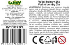 Vodne bombe 7 cm 2 kosa