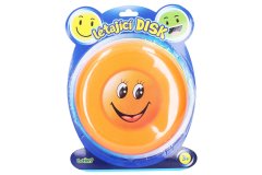 Smajliček z letečim diskom 19 cm - češka embalaža