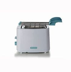 Ariete Ariete opekač 2 rezini 157 – bel, s prijemkami, 760 W