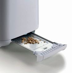 Ariete Ariete opekač 2 rezini 157 – bel, s prijemkami, 760 W
