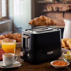 Ariete Ariete opekač 2 rezini 157 – temno siv, s prijemkami, 760 W