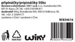 Obarvane žebljičke 50 kosov