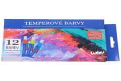 Tempera barva za kovino 12 kosov - 12ml