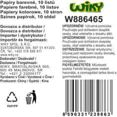 Barvni papirji A3, 10 listov, 180g