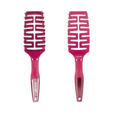 Max Pro Detangler Brush krtačo za razvozlavanje BURGUNDY BEAUTY