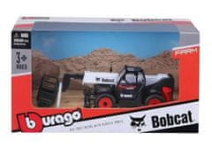 Burago B 1:50 Bobcat T40.180SLP Teleskopski nakladalnik s ploščadjo