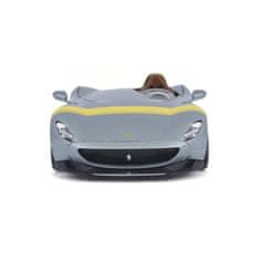 Burago B Ferrari Monza SP1 Silver Blue 1:24
