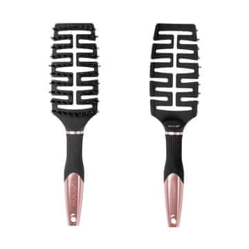 Max Pro Detangler Brush krtačo za razvozlavanje ROSE GOLD