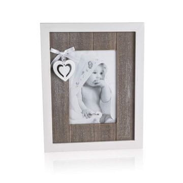 HOME DECOR Okrasni okvir Okvir SCULPTURE HEART HEART, var.4
