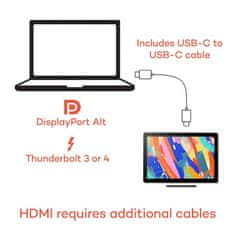 Wacom Grafični zaslon Cintiq 16, USB-C