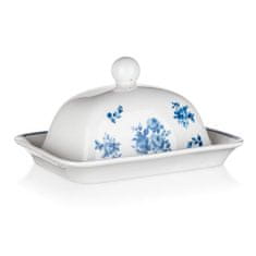 Banquet BLUE FLOWER posoda za maslo 17,5 cm