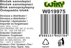 Samolepilna blazinica, 5x20 črt - Cat
