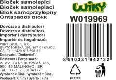 Samolepilna blazinica, 10x20 črt
