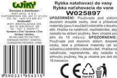 Riba, ki se izvleče v kad 10,5 cm - češka embalaža