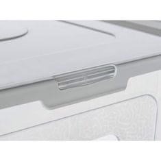 BRILANZ Škatla za shranjevanje MULTIBOX 17l, 39x26x20,5cm, pokrov, sponka, plastika