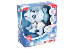 Dino vijak z učinki triceratops 13 cm