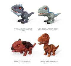 Dino v jajcu z zgibanjem z učinki