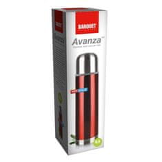Banquet Termos iz nerjavečega jekla AVANZA Red 0,5 l