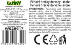 Kopalne igrače iz pene morske živali 9 kosov