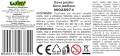 Sova na konju 7 cm