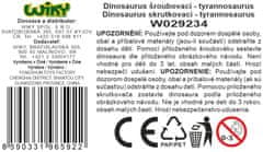 Dino vijak tiranozaver 15 cm