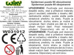 Lisciani Spider-Man sestavljanka dvostranska 60