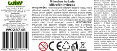 Mikrofona zvezda 23 cm