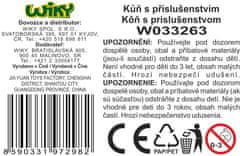 Konj z glavnikom in skodelico 16,5 cm