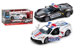 Policijski avto kovinski 12 cm
