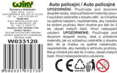 Policijski avto kovinski 12,5 cm