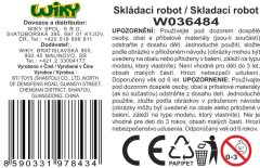 Autorobot kovinski 11 cm