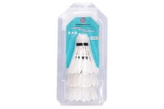 Košarice za badminton bele barve 3 kosi