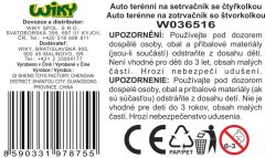 Terensko vozilo s štirikolesnikom 25 cm