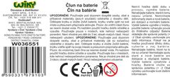 Čoln na baterije 22,5 cm