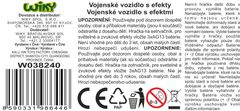 Vojaško vozilo z učinki 25 cm