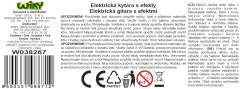 Električna kitara z učinki 22x5x56 cm