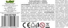 Policijski avto narvačník z učinki 18 cm