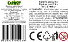 Figurica zmaja 2 kosa 12 cm