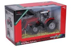 Britains Model traktorja s čelnim nakladalnikom Massey Ferguson 6616 1:32 21,5 cm