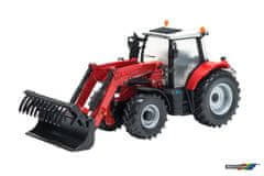 Britains Model traktorja s čelnim nakladalnikom Massey Ferguson 6616 1:32 21,5 cm