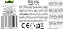 Telefon pametni telefon z učinki 14cm