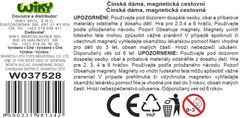Kitajska Lady magnetna potovalna igra