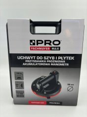 shumee PRO BATERIJSKI PRISESEK ZA STEKLO IN PLOŠČICE Z MANOMETROM 140 kg + GRATIS
