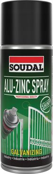 shumee SOUDAL ALU-CINK 98% SIJAJNI CINKOV PREMAZ V SPREJU 400 ml